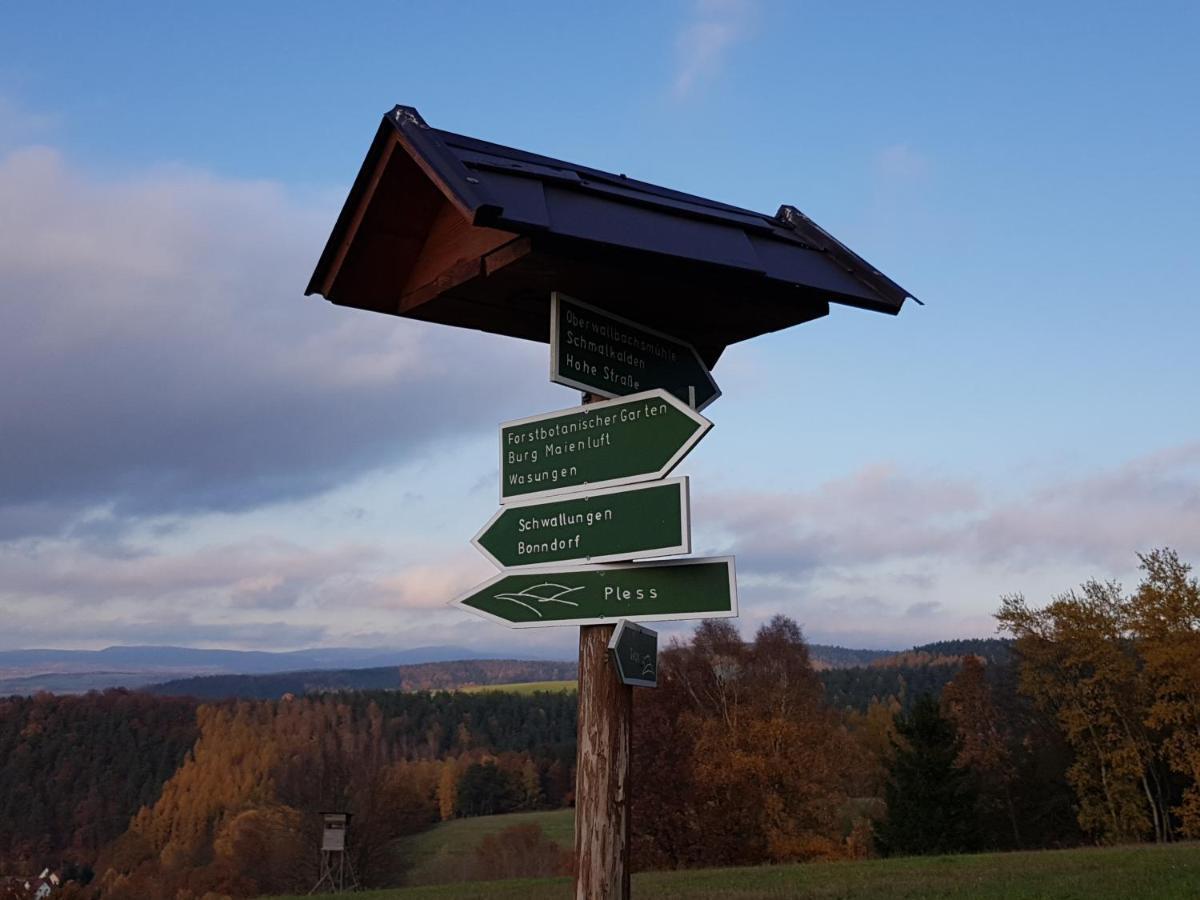 Ferienwohnung Bonndorf Wasungen Exterior foto